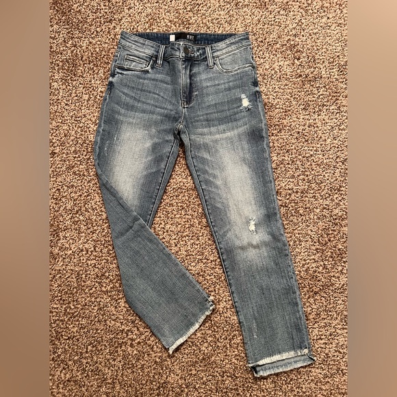ANKLE STRAIGHT LEG DENIM PANT - Picture 5 of 5